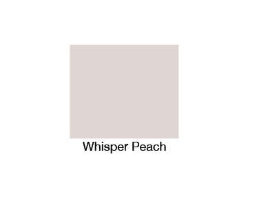 Tiree Semi Recessed Whisper Peach 520mm X 440mm 1th Basin