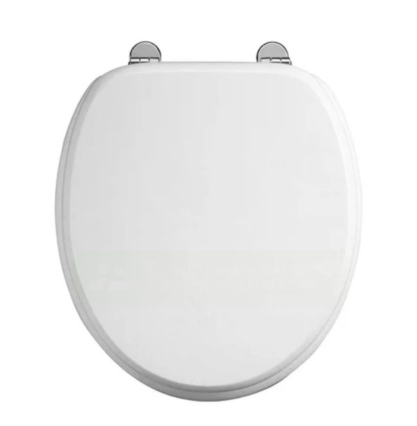 Burlington Standard Gloss White Toilet Seat