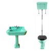 Jade_Green_Art_Deco_High_Level_Toilet_set