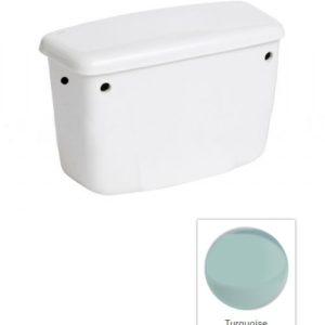 Turquoise Coloured Cistern