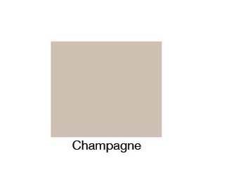 Regency Champagne Inset 1h Vanity Basin
