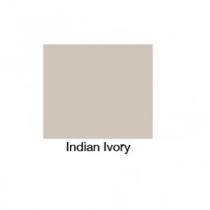 Tiree Semi Recessed Indian Ivory 520mm X 440mm 1th Basin