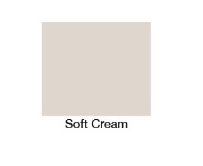 GRP Soft Cream 700 End Bath Panel