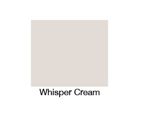 GRP Whisper Cream 700 End Bath Panel