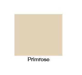 Tiree Semi Recessed Primrose 520mm X 440mm 1th Basin