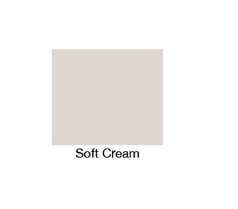 Remo Soft Cream 568mm X 465mm 1 Taphole Semi Countertop Basin