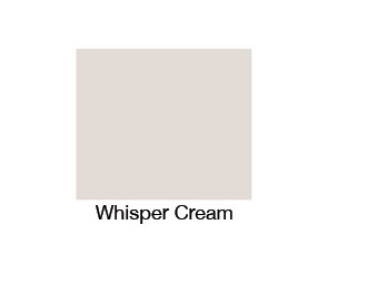 Alto Whisper Cream 550x475mm 1h Semi Countertop Basin