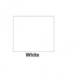 Square White 500x455mm 1h Semi Countertop Basin