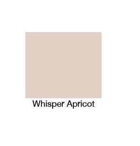 Studio Whisper Apricot 500X425mm 1H Basin
