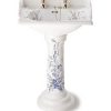 Silverdale_Victorian_Blue_floral_basin_and_pedestal