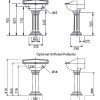 Silverdale_Victorian_Blue_floral_basin_and_pedestal1